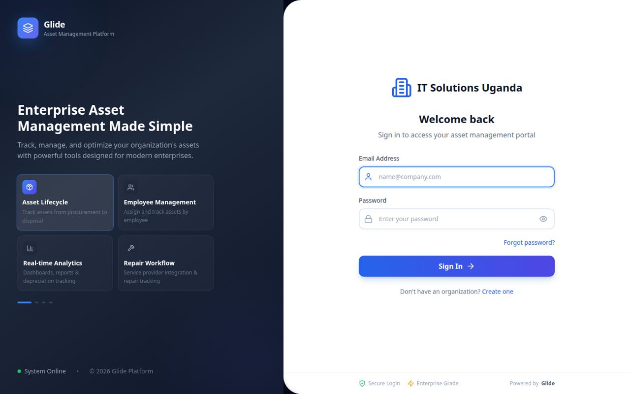 Glide Asset Manager